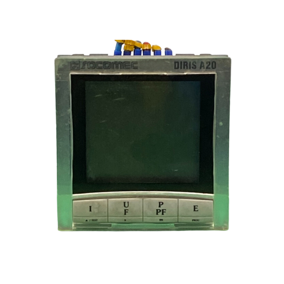 SOCOMEC DIRIS A20 Leistungsmessgerät + SOCOMEC RS 485 JBUS/MODBUS