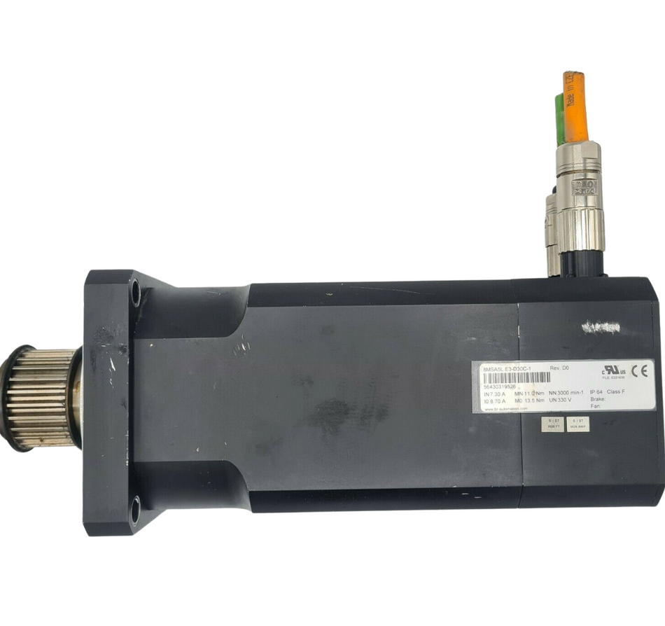 B&R Servomotor 8MSA5L.E3-D30C-1 Rev. D0