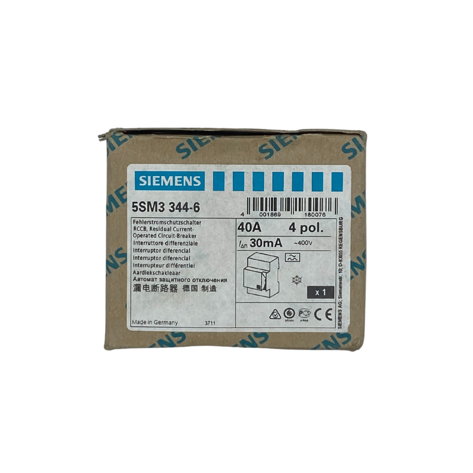 Siemens 5SM3 344-6 Schützschalter