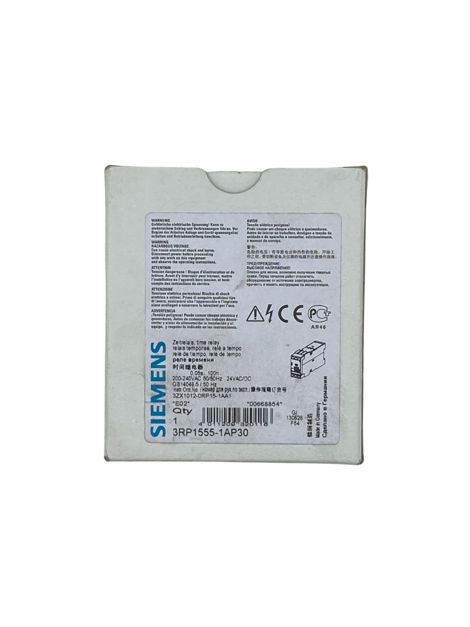 Siemens 3RP1555-1AP30 Zeitrelais |