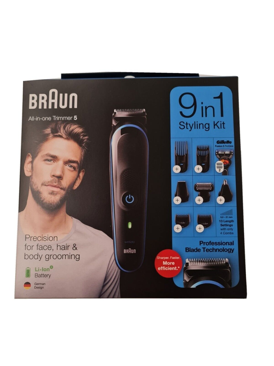 Braun all in one trimmer 5 MGK5280 9in1 Styling Kit Rasierer