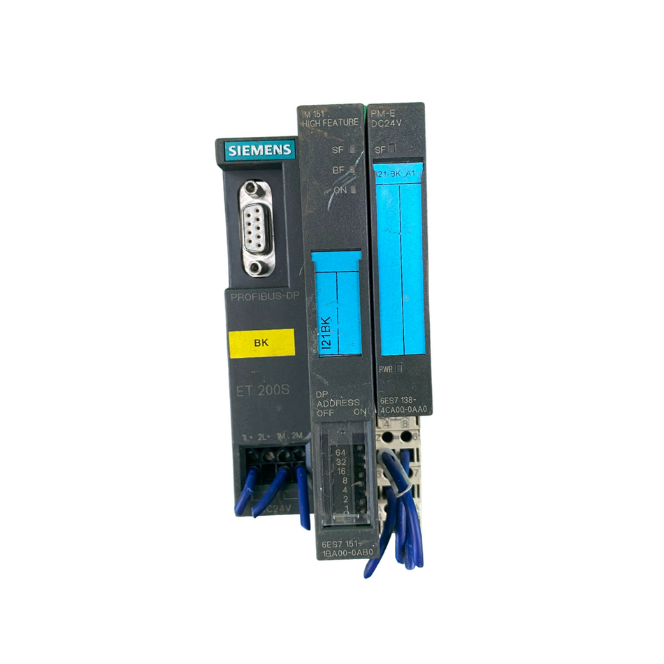 Siemens 6ES7 151-1BA00-0AB0+Siemens 6ES7 138-4CA00-0AA0