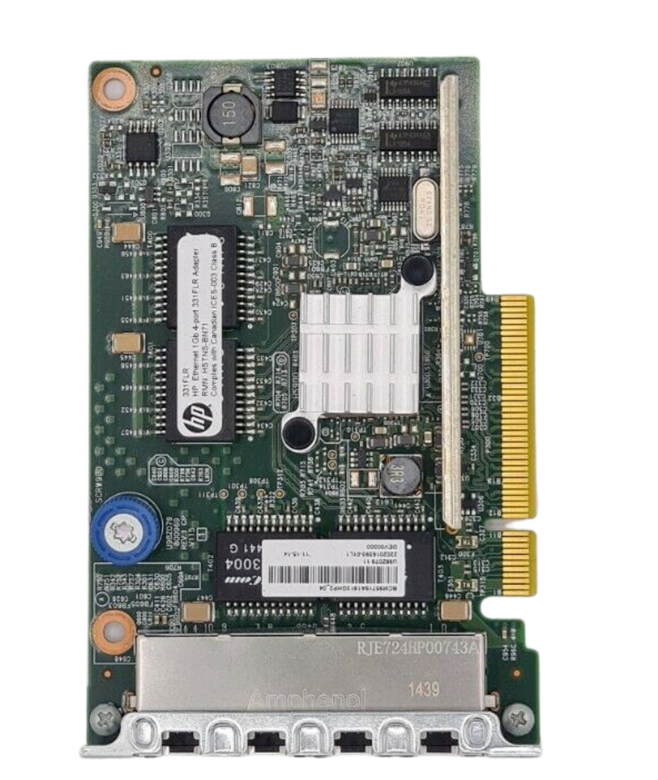 HP 331FLR 4-Port PCIe x8 Gigabit Ethernet Network Adapter