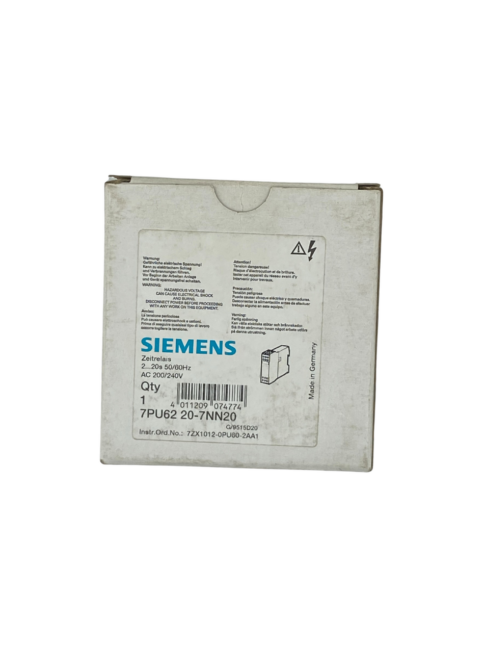 Siemens 7PU62 20-7NN20 Zeitrelais |