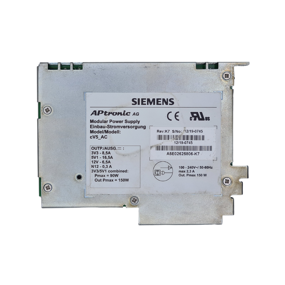 Siemens APtronic cV5-AC Stromversorgung
