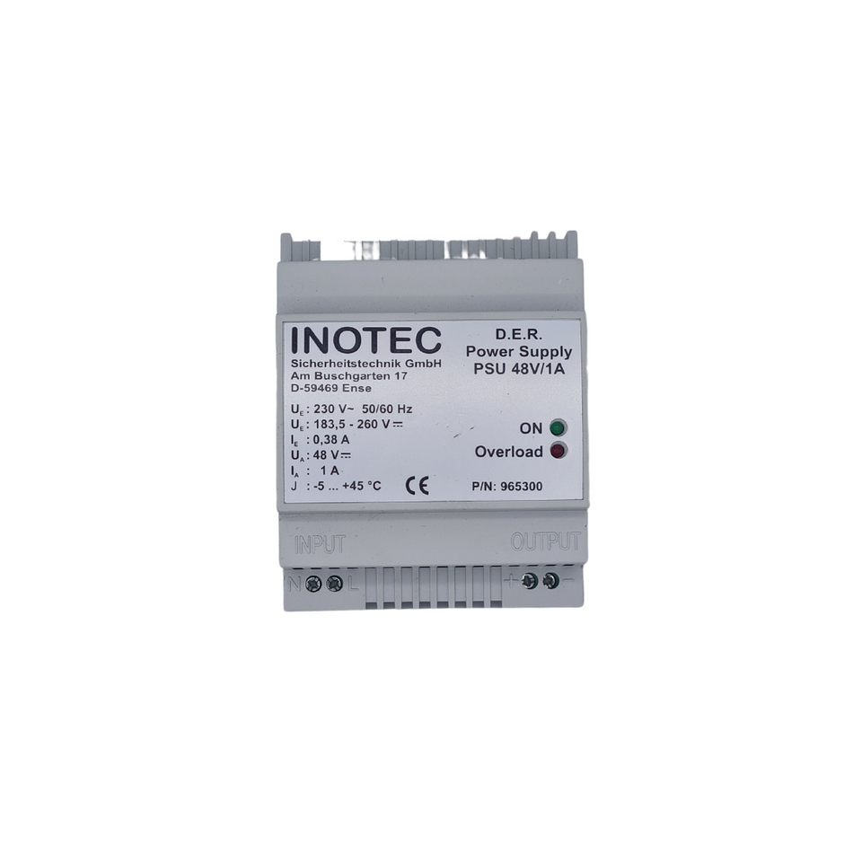 INOTEC D.E.R. Power Supply PSU 48V/1A 965300