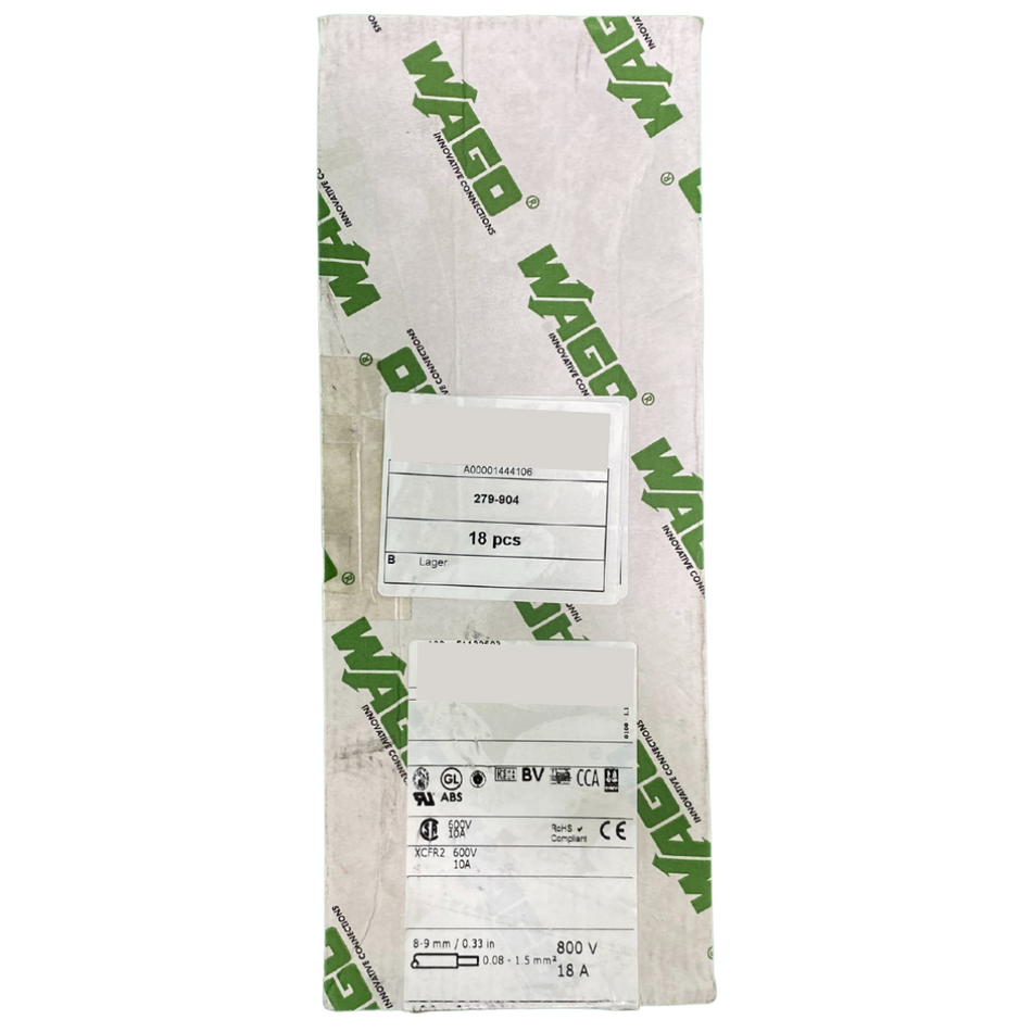 Wago 279-904 Durchgangsklemme - 18 Stk.