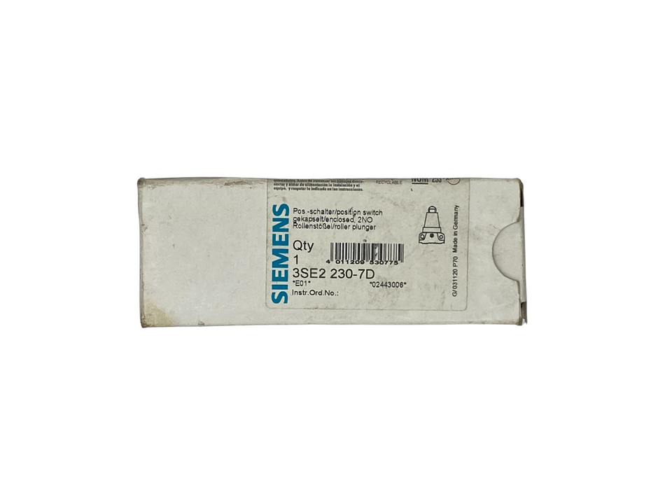 Siemens 3SE2 230-7D Pos-Schalter |
