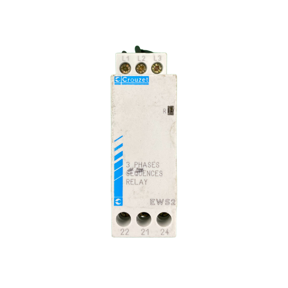 Crouzet EWS2 3 Phases Sequences Relay