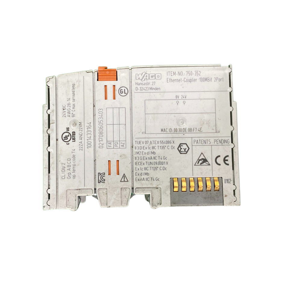 Wago 750-352 Ethernet Koppler