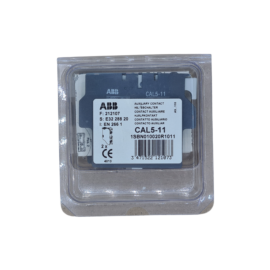 ABB CAL5-11 Hilfskontaktblock für Schütz 1 Schließer, 1 Öffner