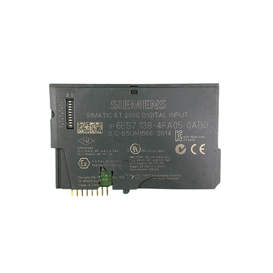 Siemens 6ES7 138-4FA05-0AB0 Digital Input