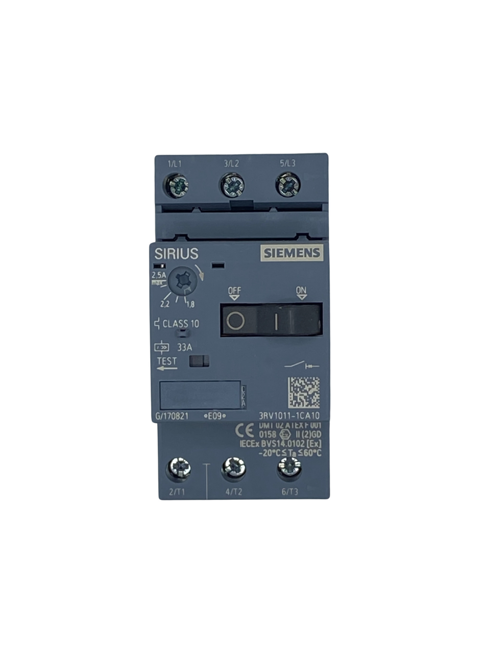 Siemens 3RV1011-1CA10 Leistungsschalter |