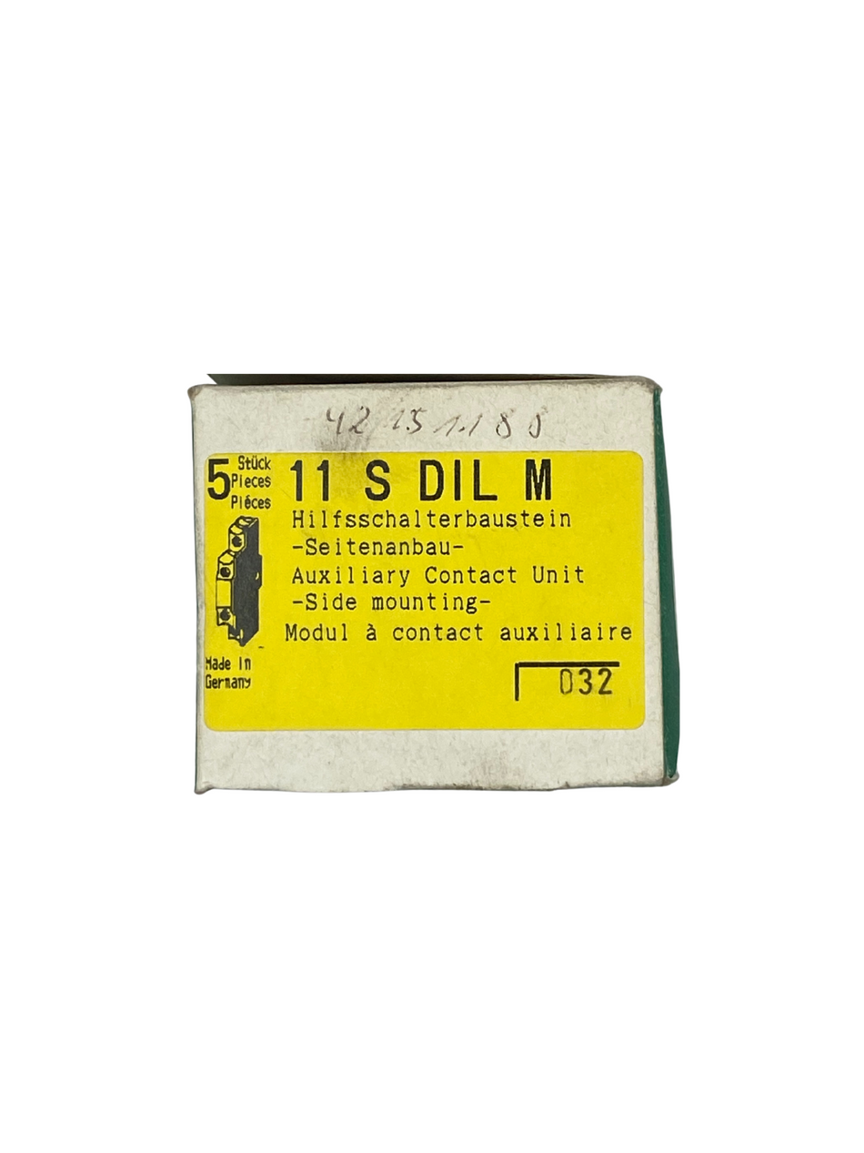 5 Stk.  klöckner moeller 11S DIL M Hilfskontakt  |