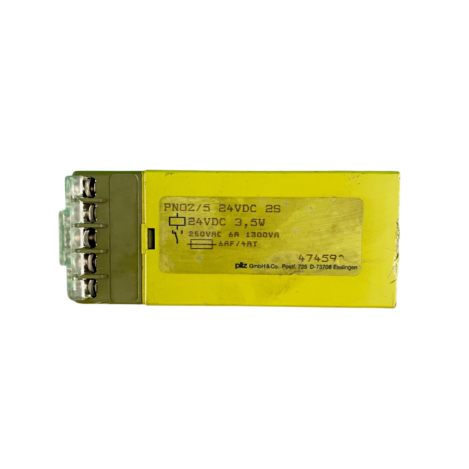 Pilz Pnoz/5 24VDC 2S Sicherheitsrelais