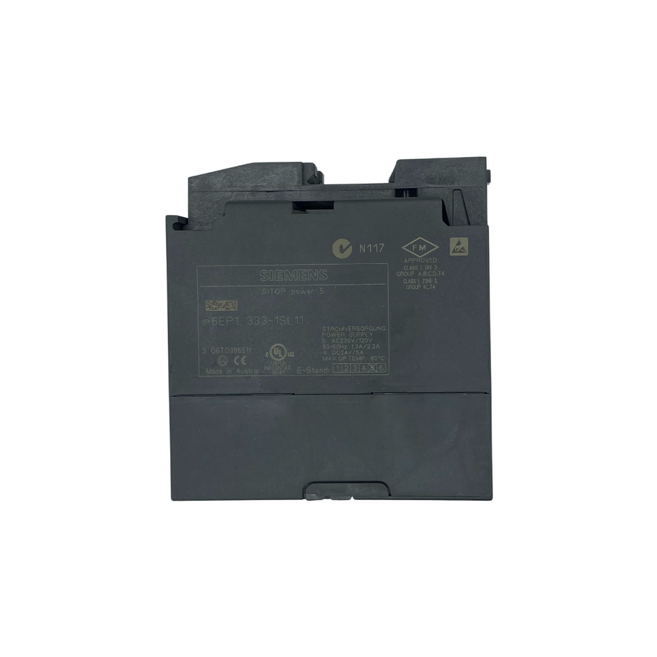 Siemens 6EP1333-1SL11 Power Supply |