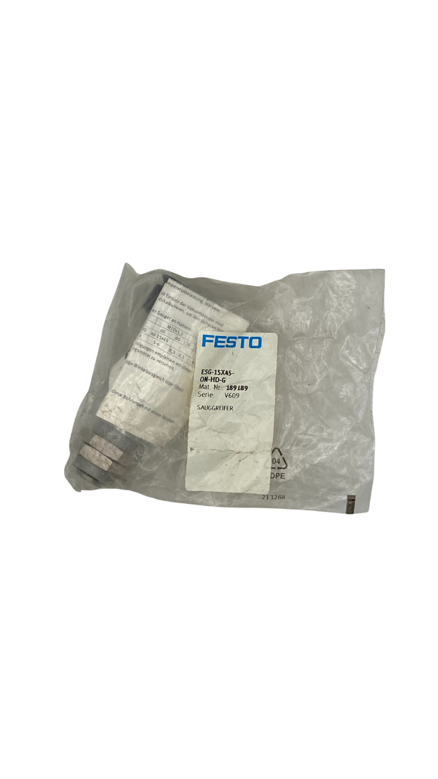 Festo ESG-15X45-ON-HD-G Sauggreifer |