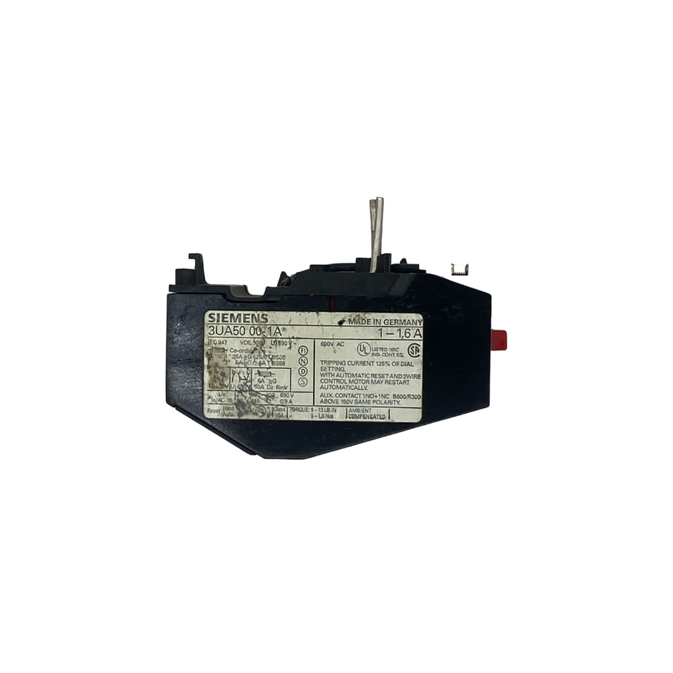 Siemens 3UA50 00-1A Überlastrelais