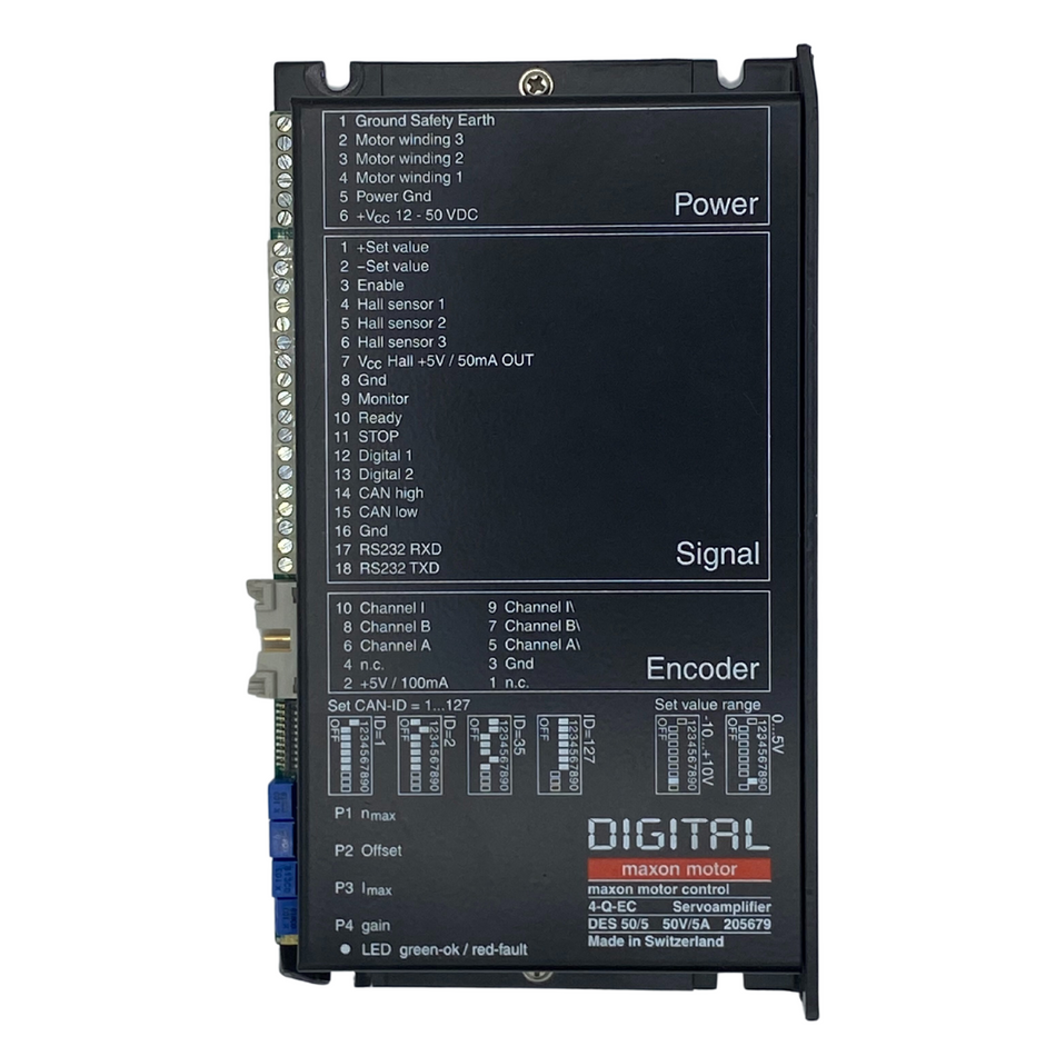 Maxon Motor 4-Q-EC Servoamplifier