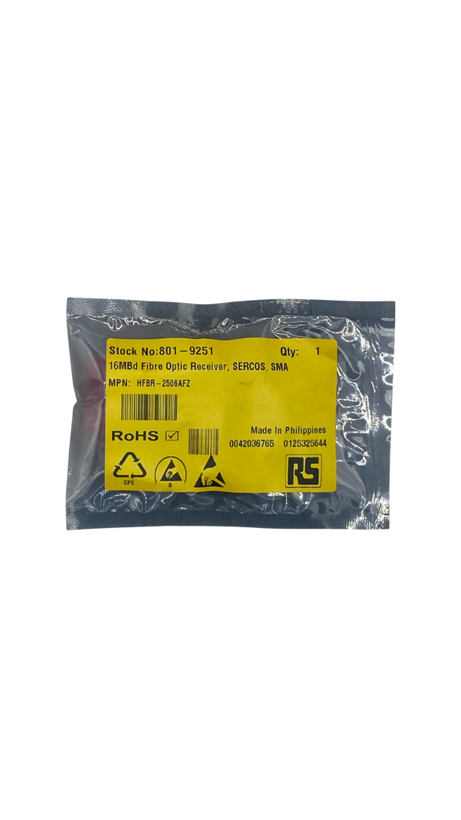 Broadcom HFBR-2506AFZ 16MBd Fibre Optic Receiver ||