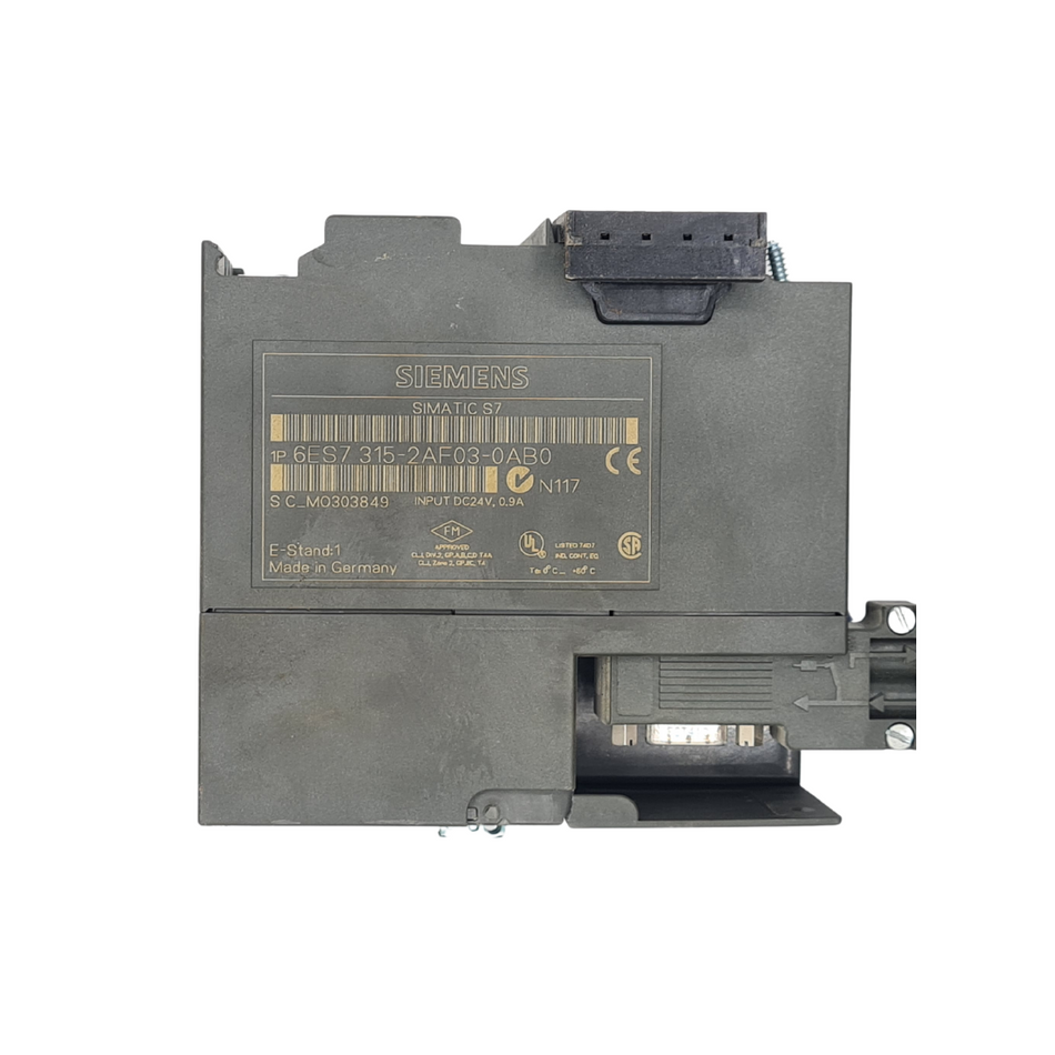 Siemens Simatic S7 6ES7 315-2AF03-0AB0  |