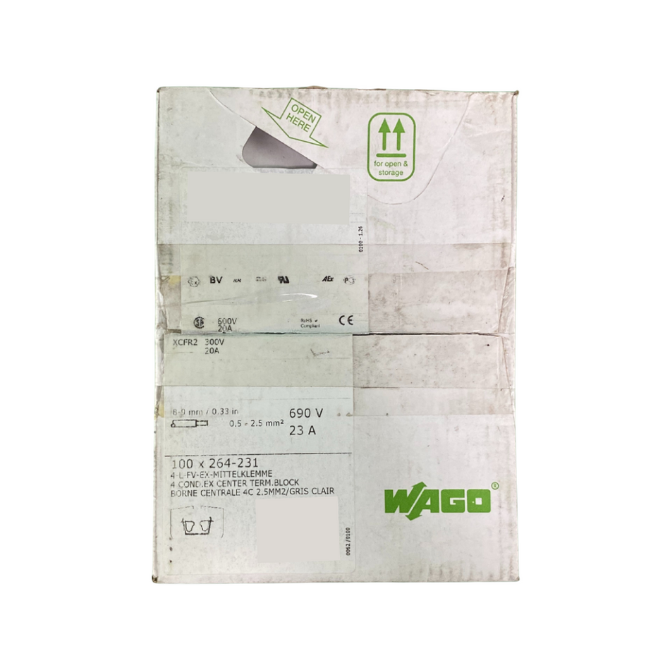 Wago 264-231 Reihenklemmen - 54 Stk.
