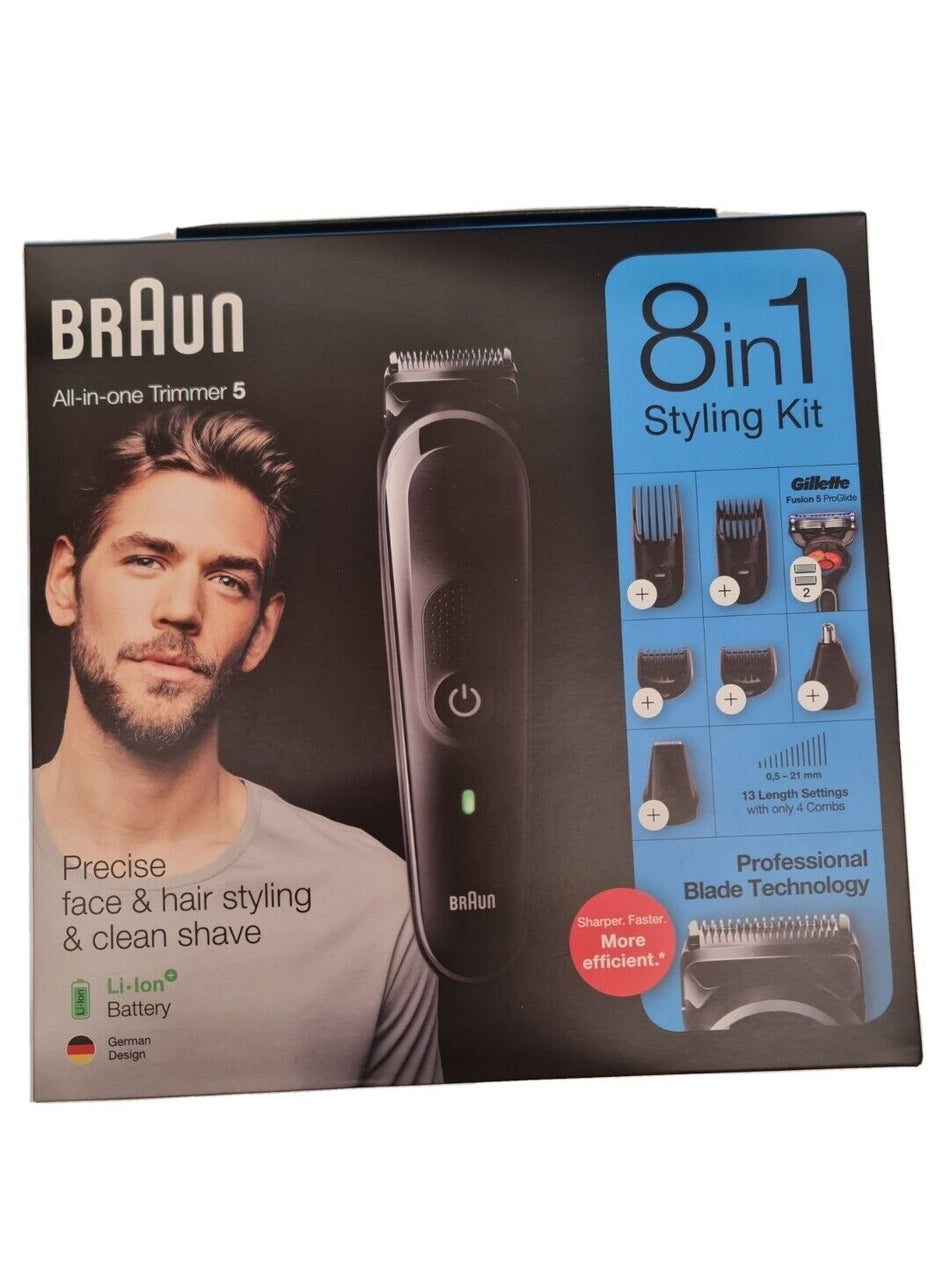 Braun All In One Trimmer 5 MGK5260 8in1 Styling Kit Rasierer