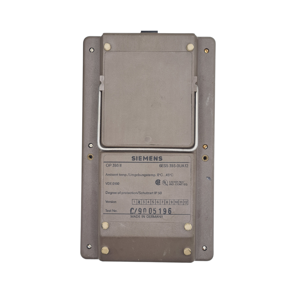 Siemens 6ES5 393-0UA12, OP 393 II