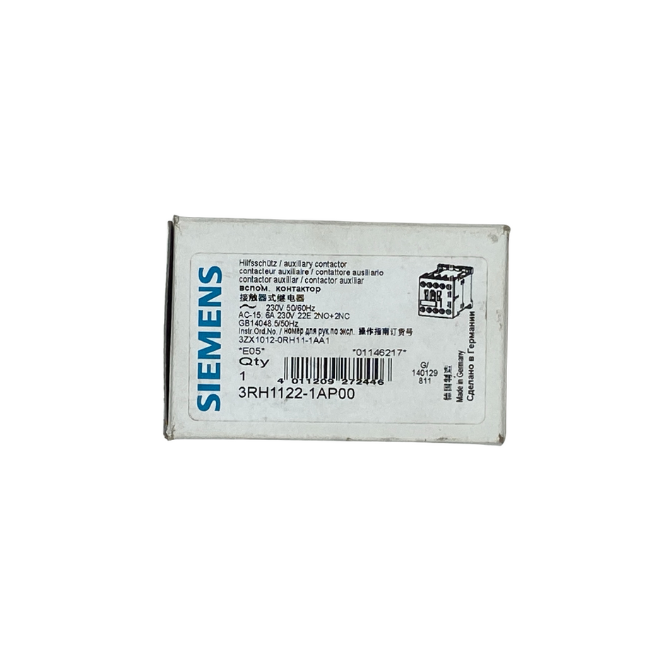 Siemens 3RH1122-1AP00 Hilfsschütz |