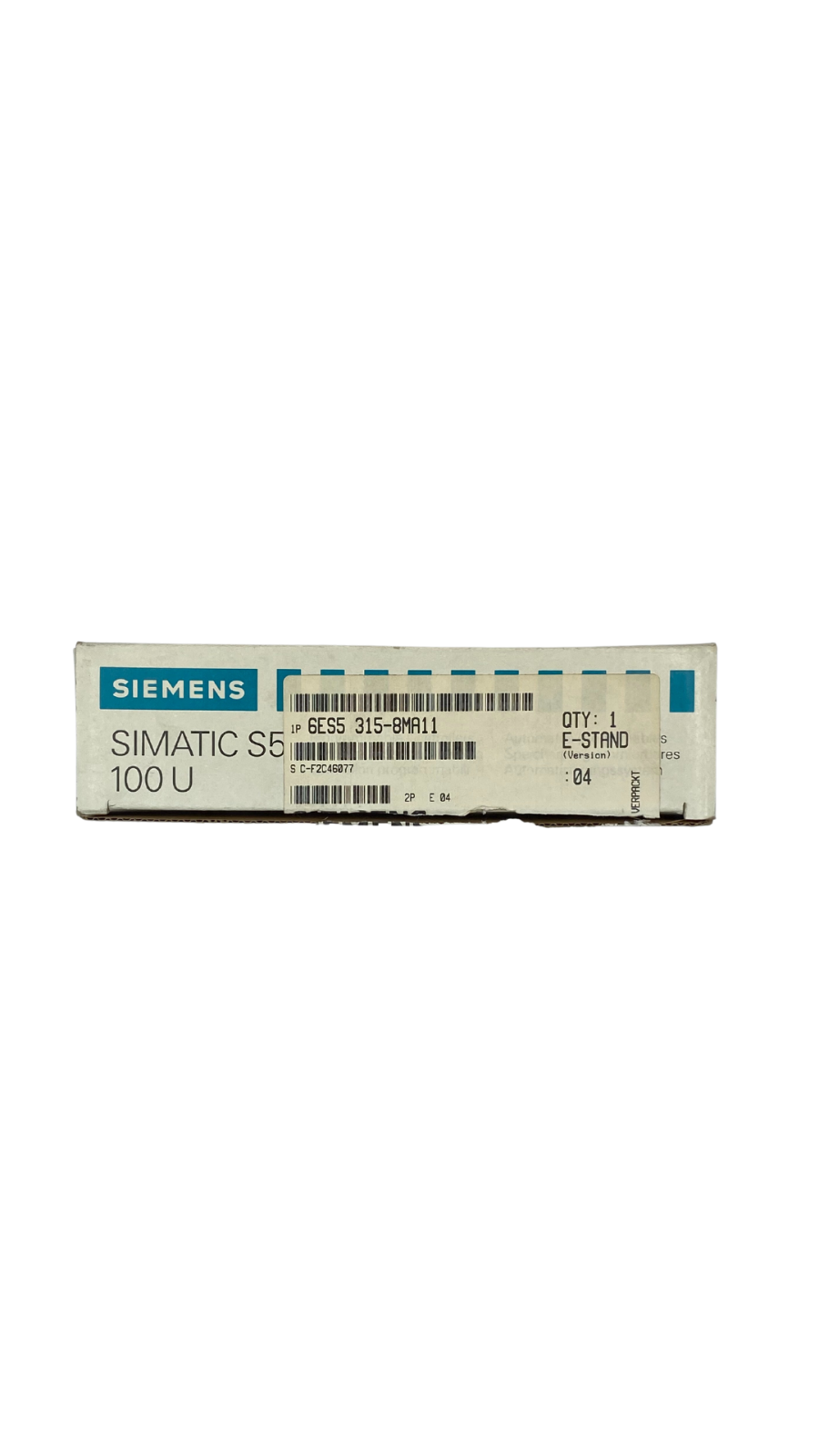 Siemens 6ES5 315-8MA11 Anschaltung |