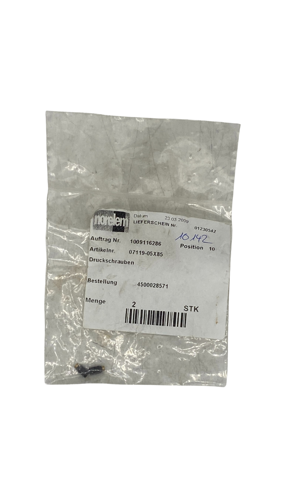 Norelem 07119-05x85 Druckschrauben ||