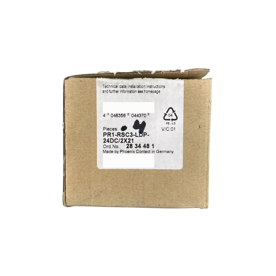 Phoenix Contact PR1-RSC3-LDP-24DC/2X21 Relais - 4 Stk.