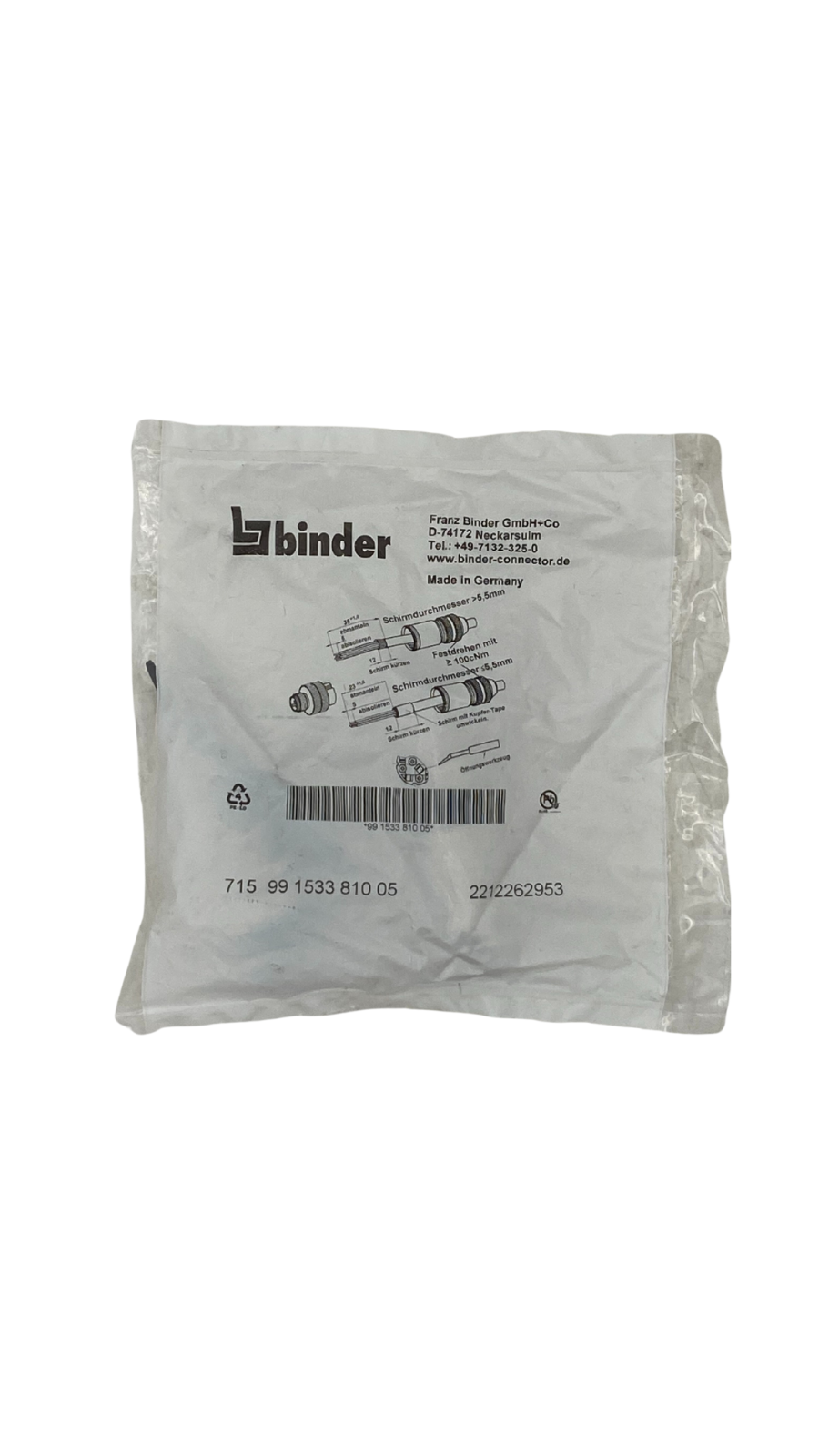 binder 71599153381005 Steckverbinder ||