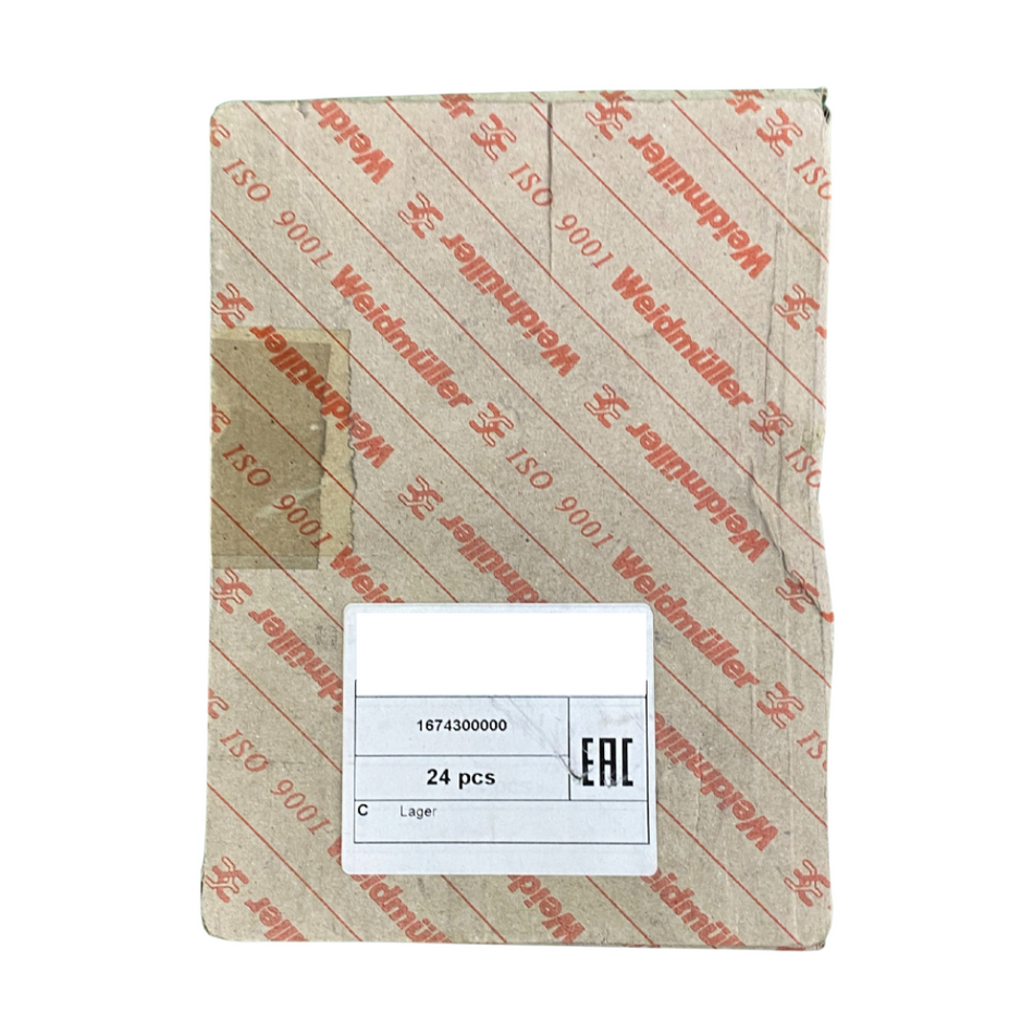 Weidmüller 1674300000 ZDK 2.5  -  24 Stk.