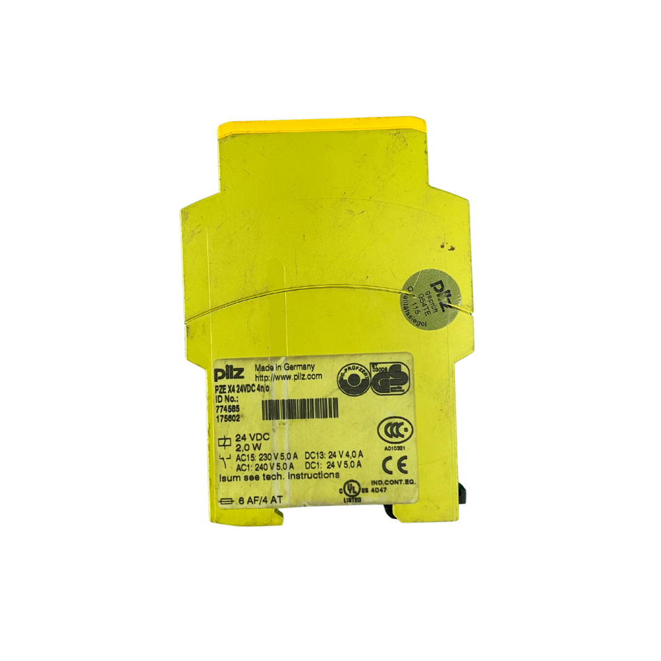 Pilz Pze x4 24VDC 4n/o Kontakterweiterung