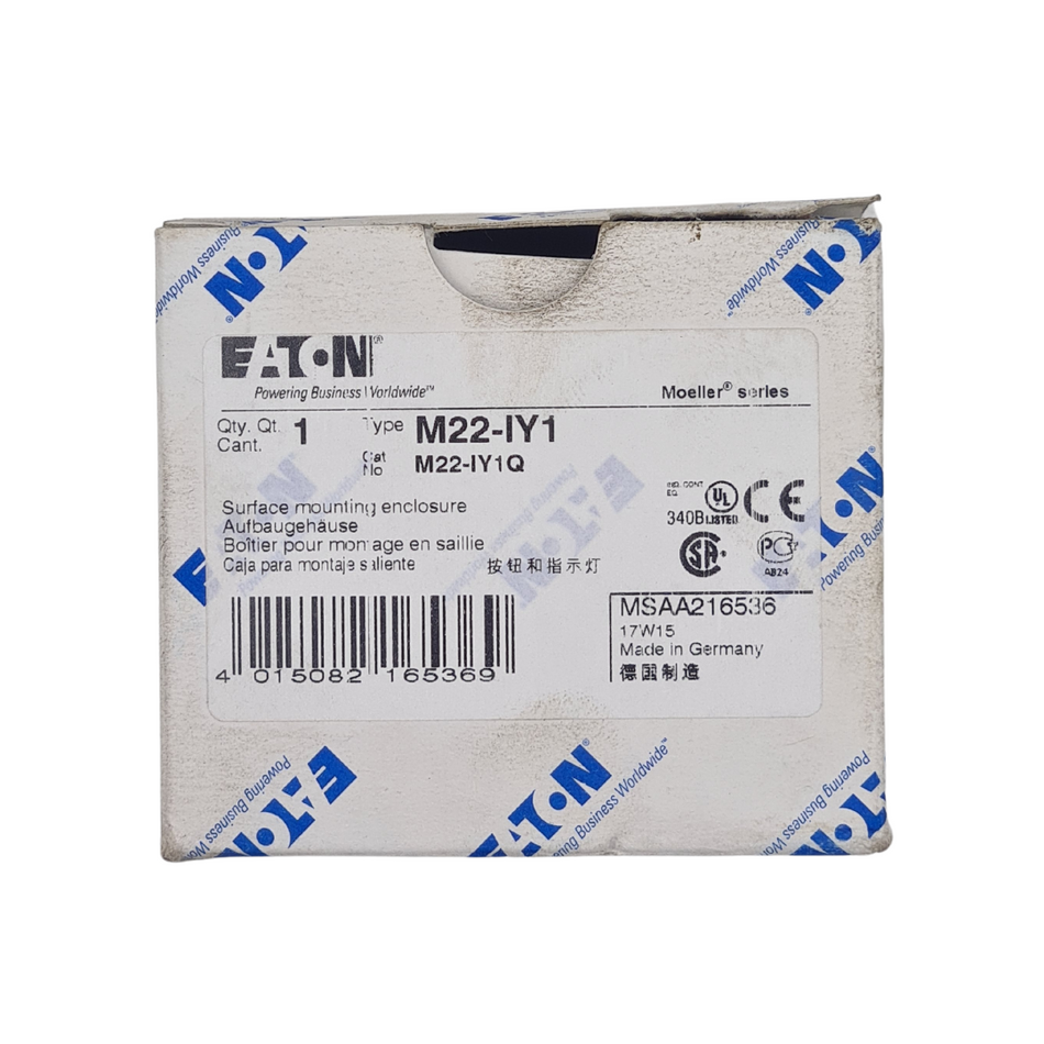 Eaton M22-IY1 Aufbaugehäuse