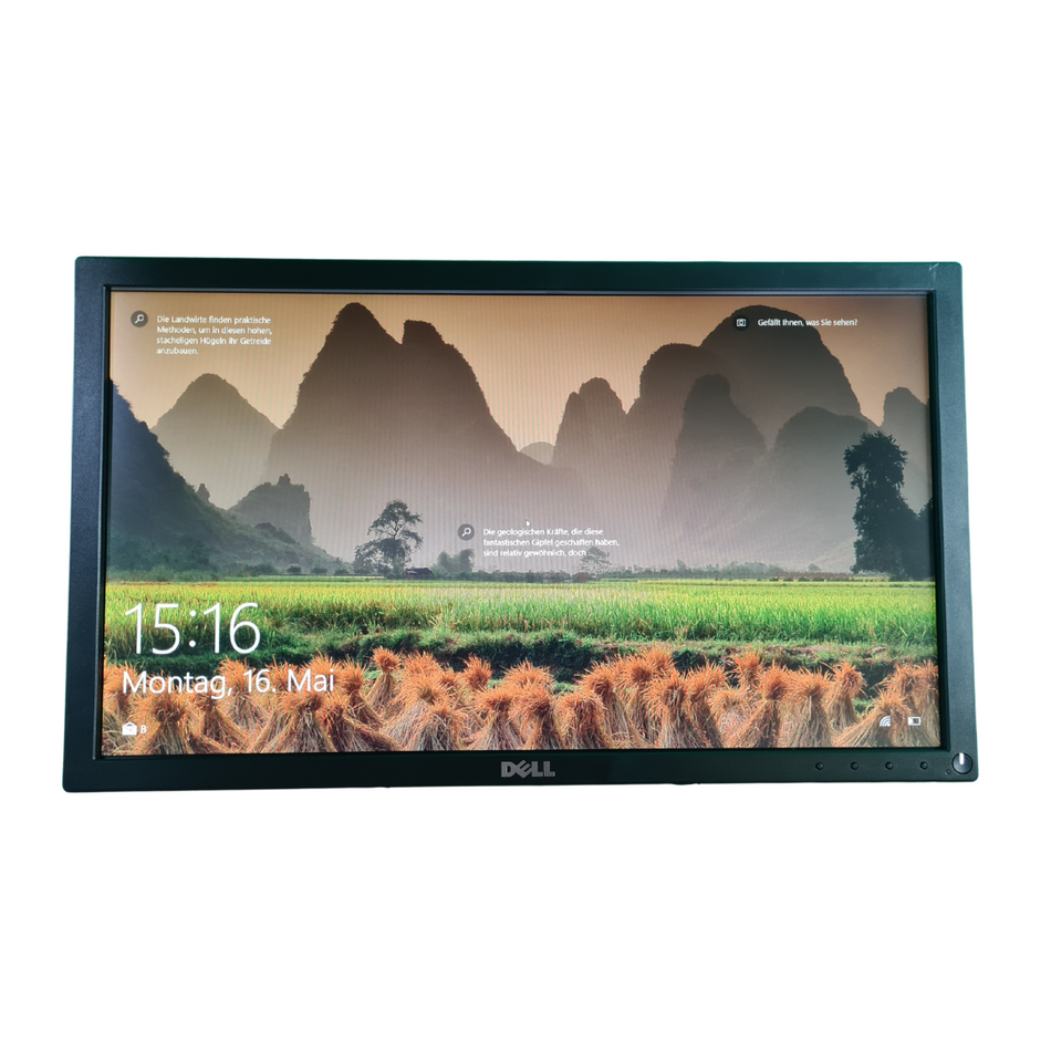Dell E2016H Monitor 20" LED 1600x900, 5ms ohne Standfuß, 1000:1