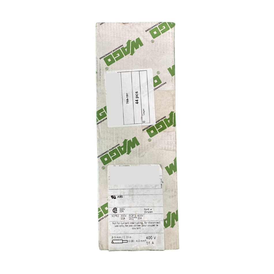 WAGO 769-191 Basisklemme - 44 Stk.