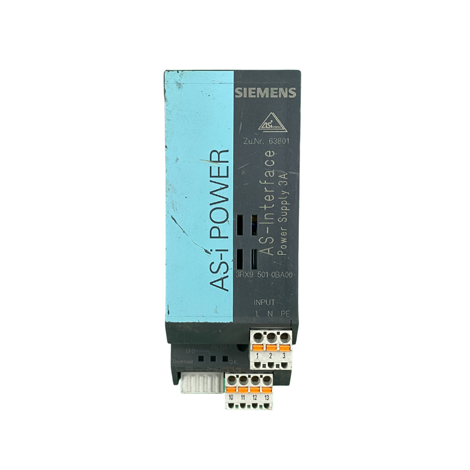 Siemens 3RX9 501-0BA00 AS-Interface Power Supply