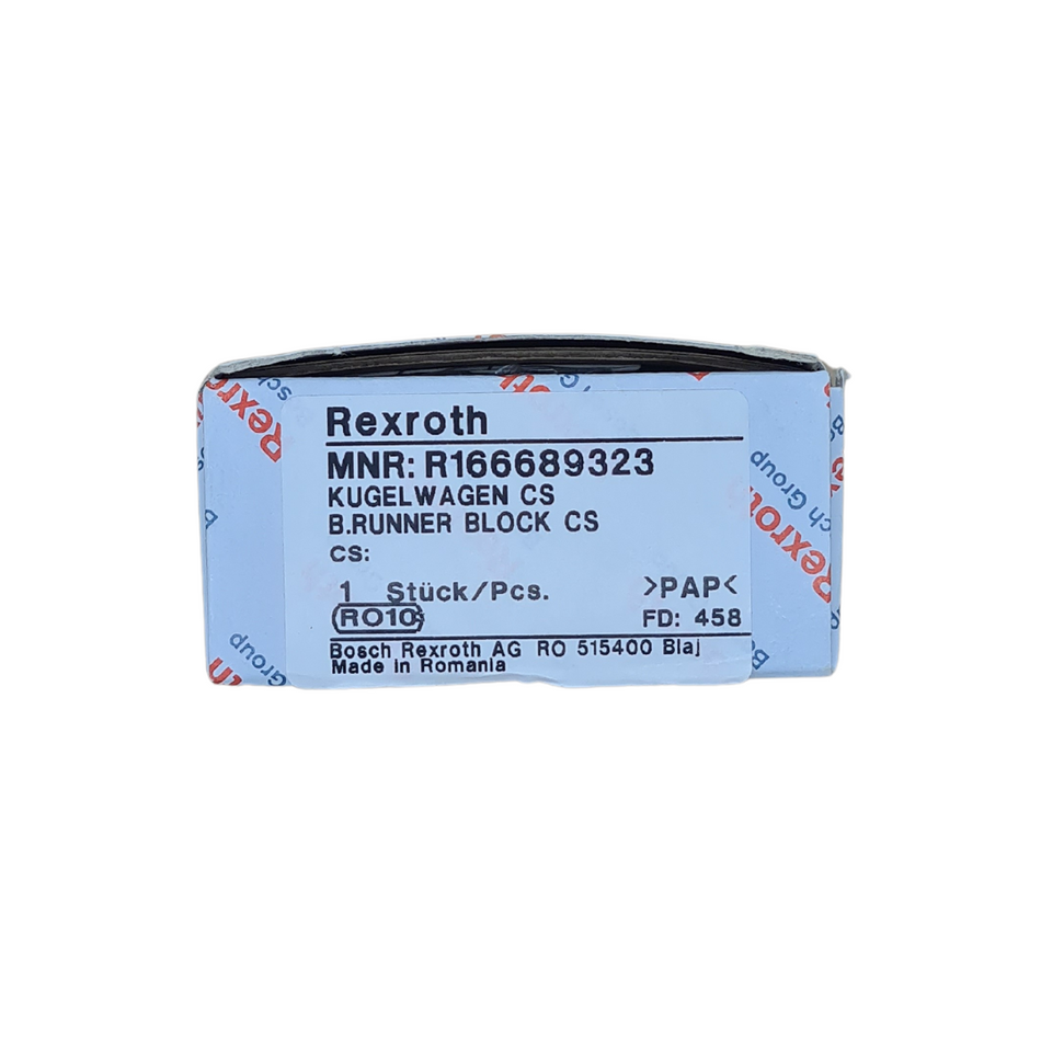REXROTH R166689323 Kugelwagen CS, B.Runner Block CS