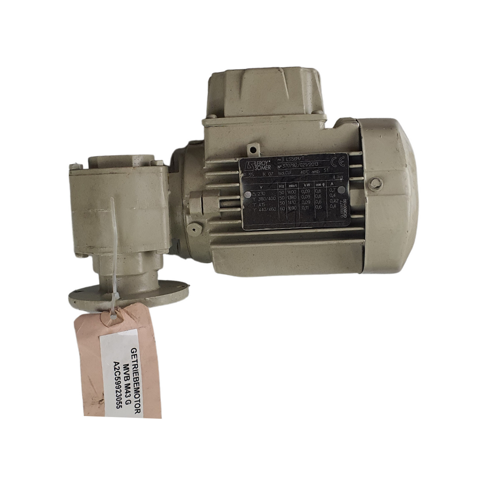 Leroy Somer LS56M/T Getriebe-Wechselstrommotor