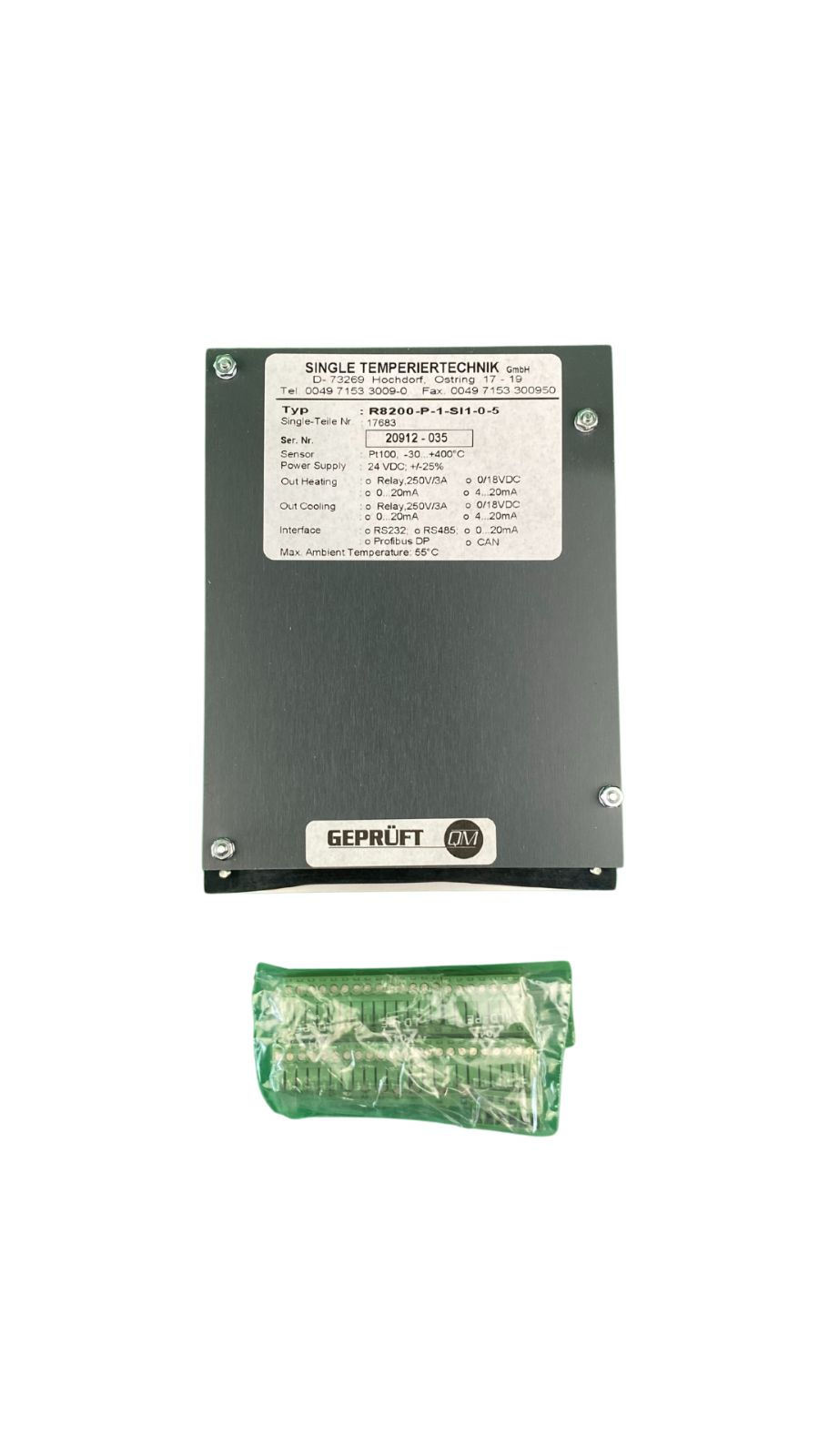 Single temperiertechnik R8200-P-1-SI1-0-5 TEMPERIERTECHNIK ||