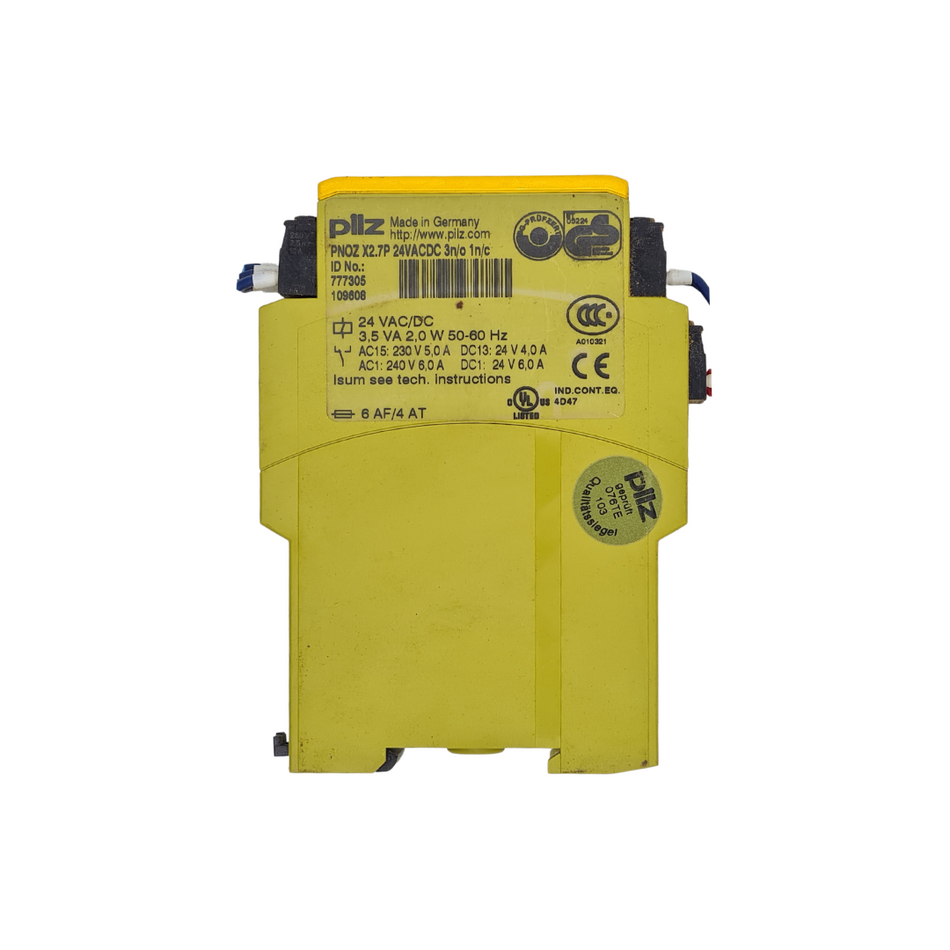 Pilz PNOZ X2.7P 24VACDC 3n/o 1n/c Sicherheitsrelais