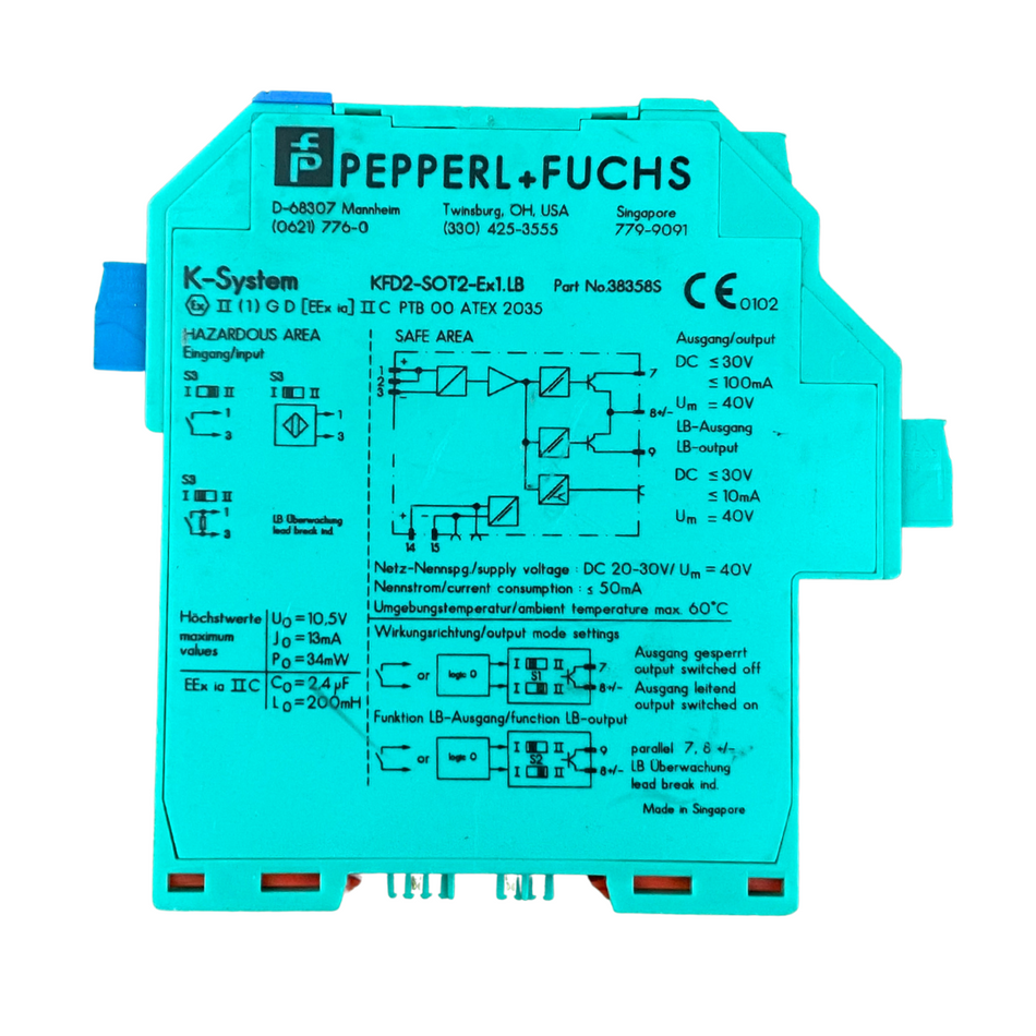 Pepperl+Fuchs KFD2-SOT2-Ex1.LB