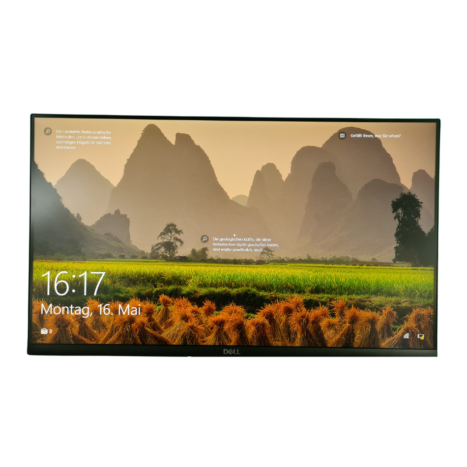 Dell S2421H Monitor Ohne Standfuß, 1920x1080 Full HD,75 Hz, 250 cd/m²,4ms,23.80"