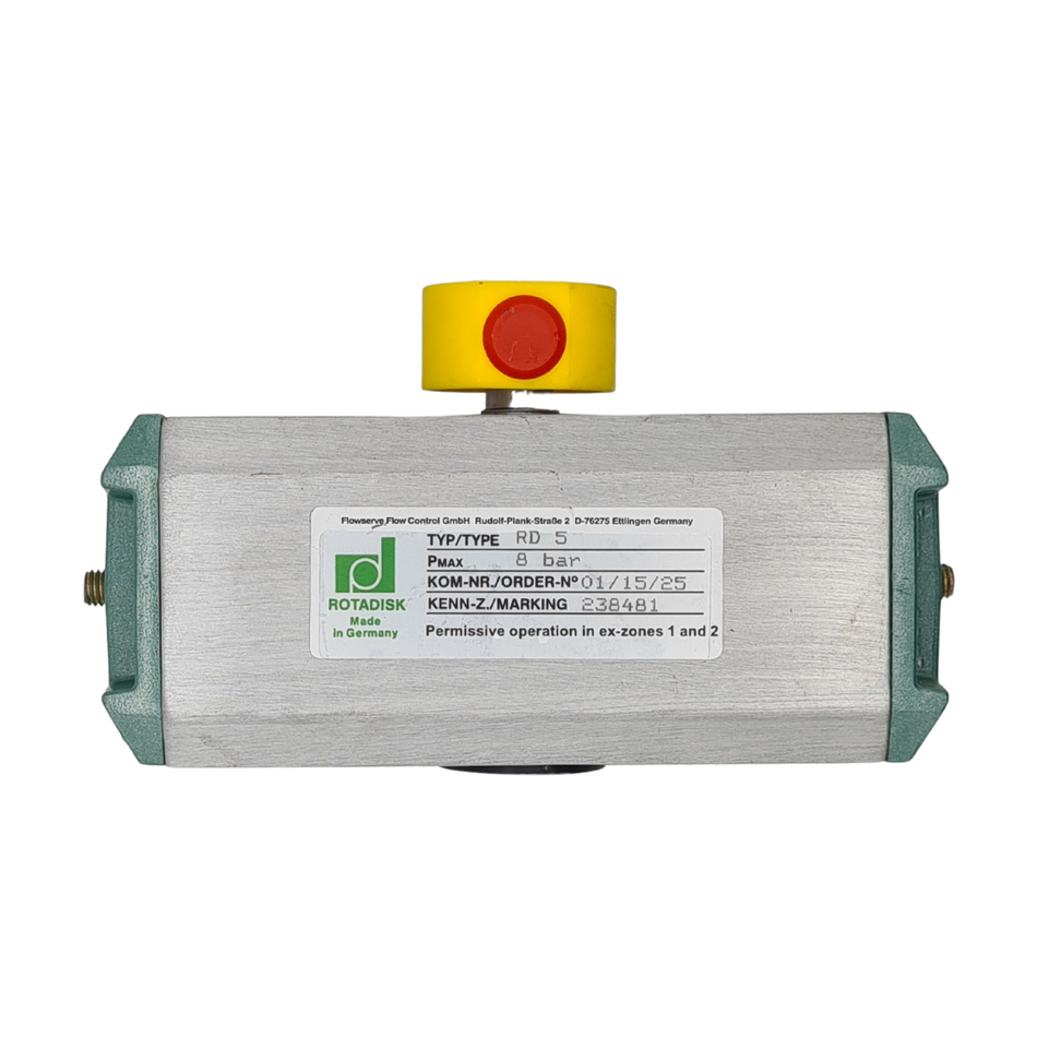 Rotadisk RD 5 Schwenkantrieb 8 bar |