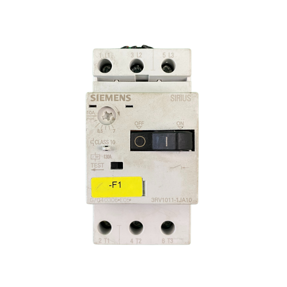 2x  Siemens 3RV1011-1JA10 Leistungsschalter