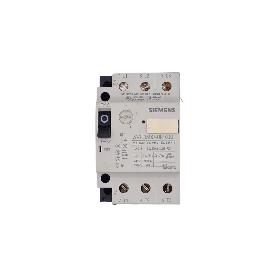 Siemens 3VU1300-0MK00 Schutzschalter  |