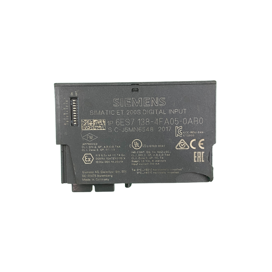 Siemens Simatic 6ES7 138-4FA05-0AB0
