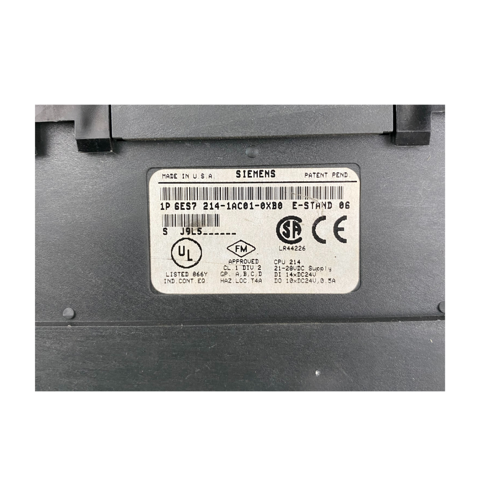 Siemens Simatic 6ES7 214-1AC01-0XB0